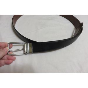 MEN'S SOPONDER LEATHER BELT SIZE 38 MAYBE REVERSIBLE